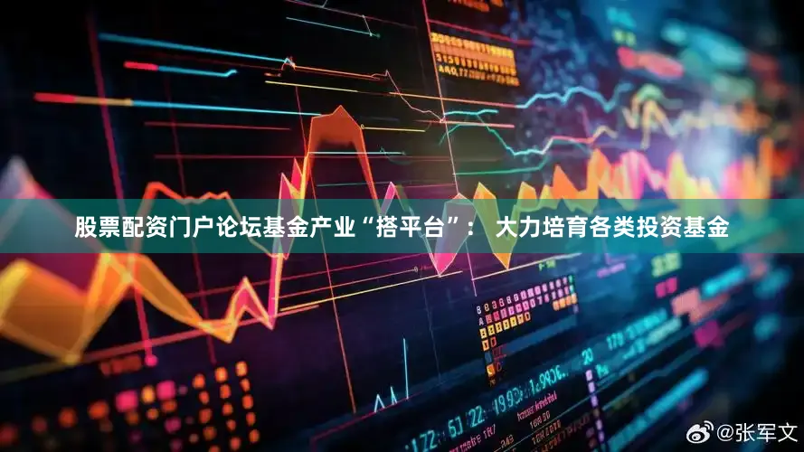 股票配资门户论坛基金产业“搭平台”： 大力培育各类投资基金